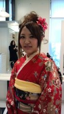 画像: 晴れ着姿
